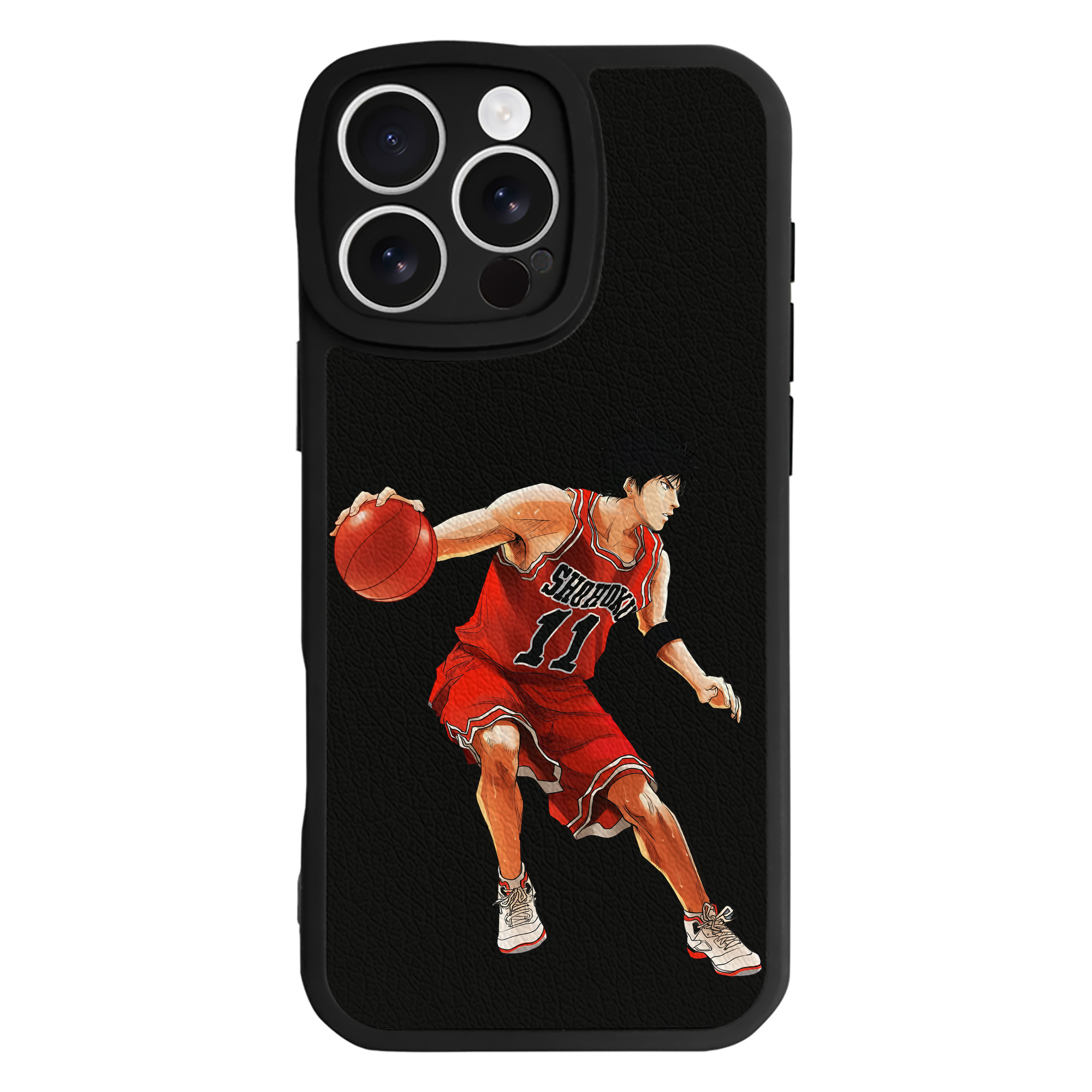 （画像用） SLAM DUNK／スラムダンク 【iPhone 16シリーズ対応】シリコンスマホケース（レザー調） 材質：シリコン